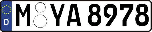 M-YA8978