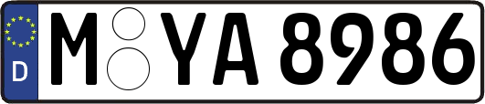 M-YA8986