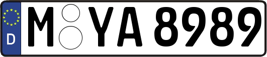 M-YA8989