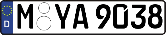 M-YA9038