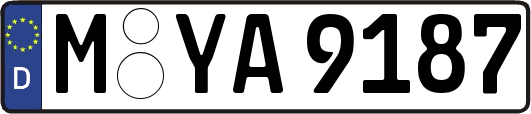 M-YA9187