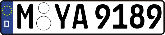 M-YA9189