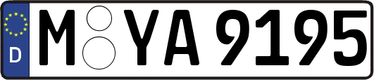 M-YA9195