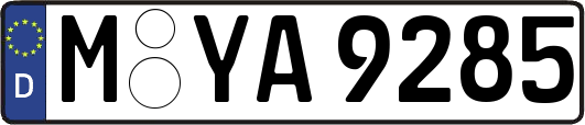 M-YA9285