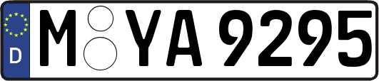 M-YA9295