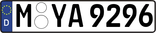 M-YA9296