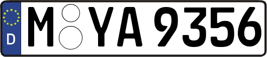 M-YA9356