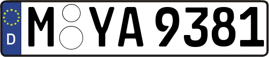 M-YA9381