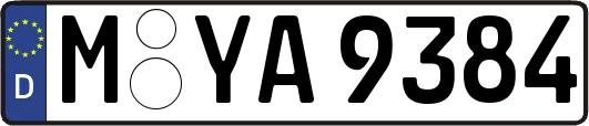 M-YA9384