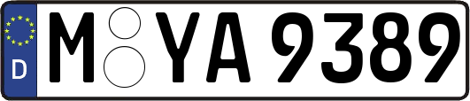 M-YA9389