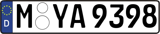 M-YA9398