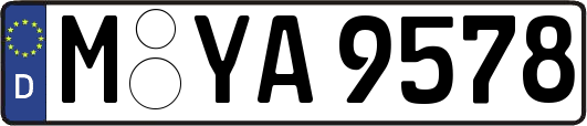 M-YA9578