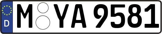 M-YA9581
