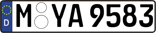 M-YA9583