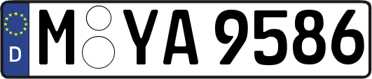 M-YA9586