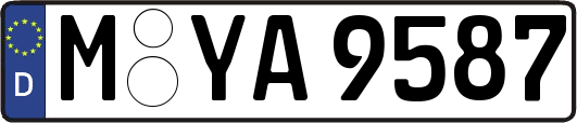 M-YA9587