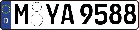 M-YA9588