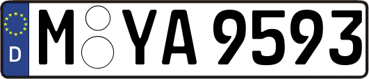 M-YA9593