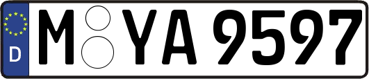 M-YA9597