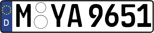 M-YA9651