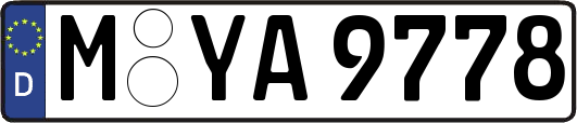 M-YA9778