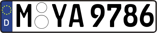 M-YA9786
