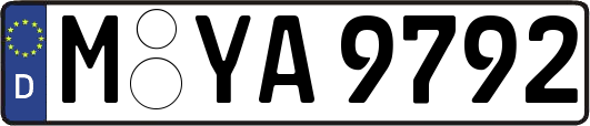 M-YA9792