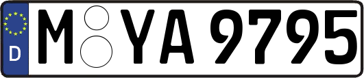 M-YA9795