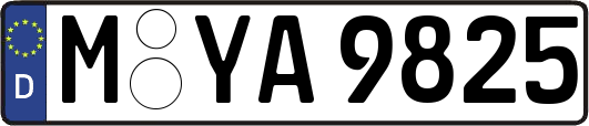M-YA9825