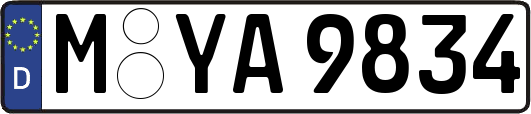 M-YA9834