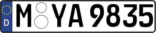 M-YA9835