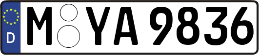 M-YA9836