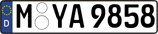 M-YA9858