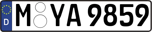 M-YA9859