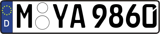 M-YA9860