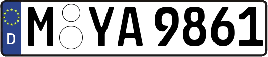 M-YA9861