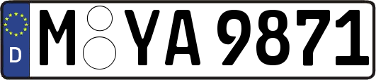 M-YA9871