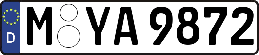 M-YA9872