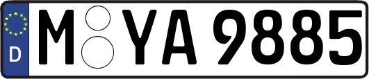M-YA9885