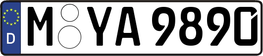 M-YA9890