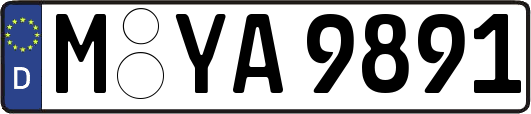 M-YA9891