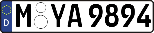 M-YA9894
