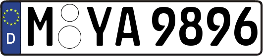 M-YA9896