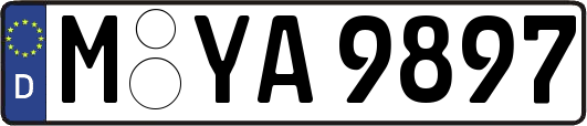 M-YA9897