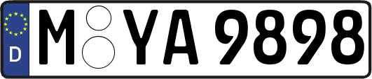 M-YA9898