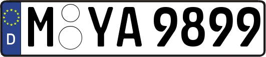 M-YA9899