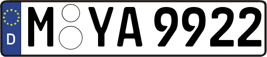 M-YA9922