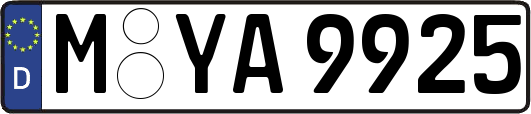 M-YA9925