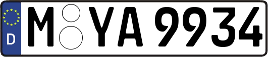 M-YA9934
