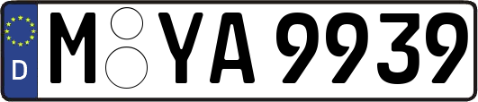 M-YA9939